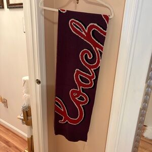Coach CY038 Knit Scarf/Muffler